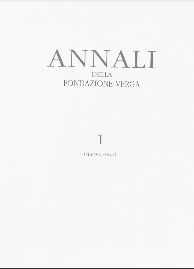 Annali 1