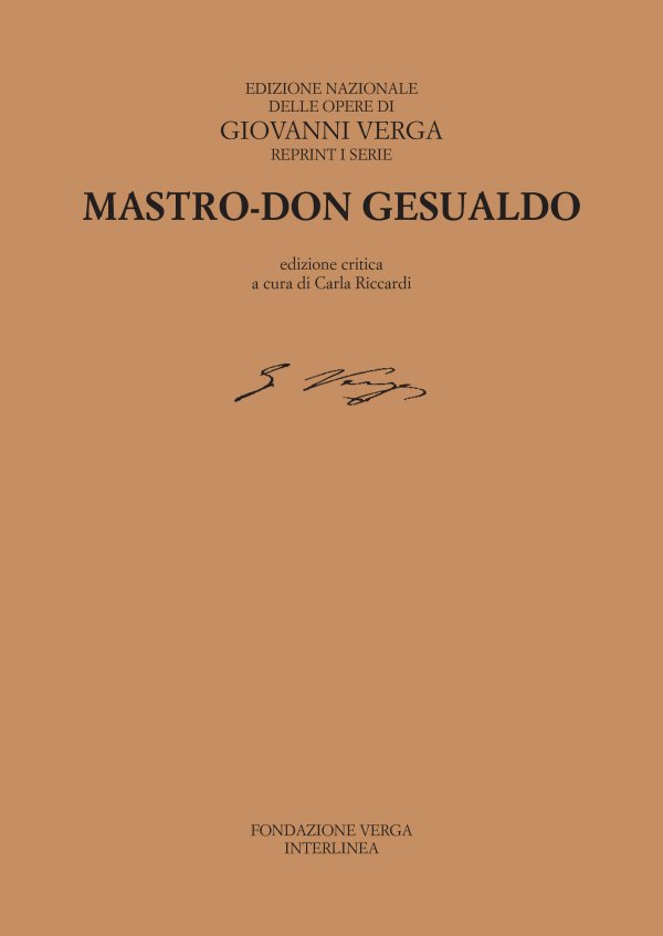 Mastro-don Gesualdo 1889