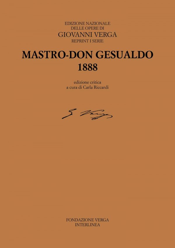 Matro-don Gesualdo 1888