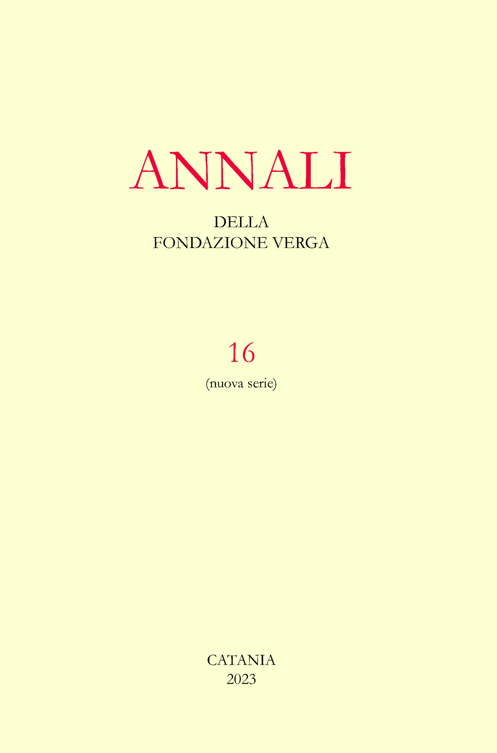 Annali 16